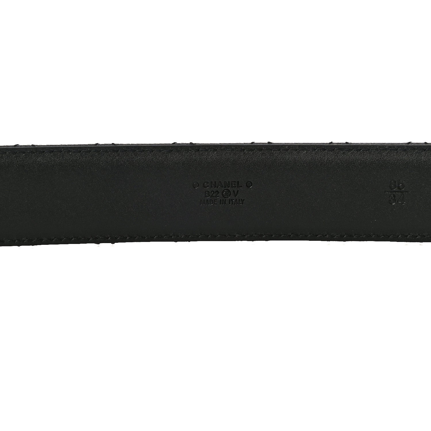 Chanel Caviar Quilted CC Chain Belt 85 34 Black 6 of 9