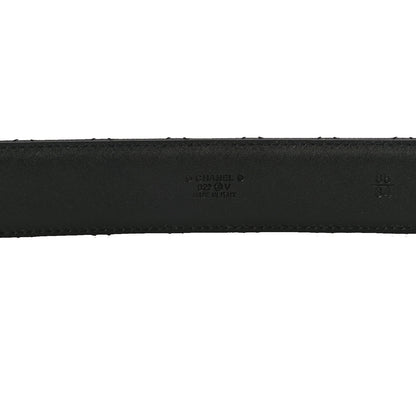 Chanel Caviar Quilted CC Chain Belt 85 34 Black 6 of 9