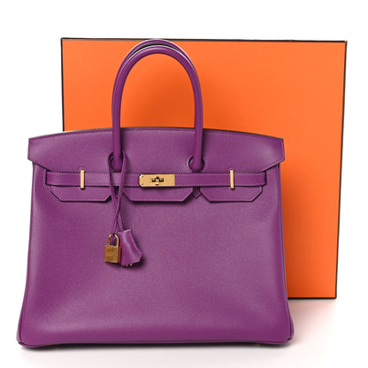 Hermes Epsom Birkin 35 Anemone 14 of 14
