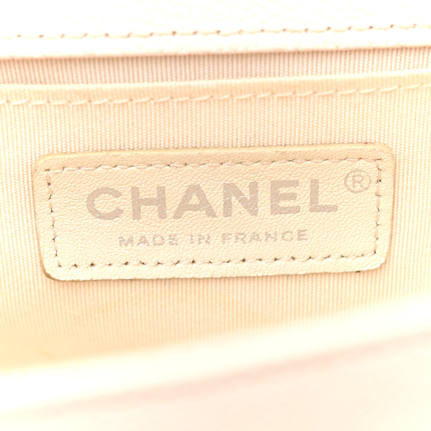Chanel Caviar Quilted Small Boy Flap White 6 of 12