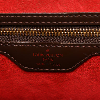 Louis Vuitton Damier Ebene Bergamo MM 6 of 11