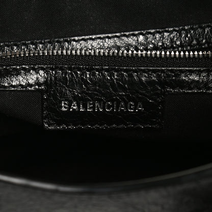Balenciaga Agneau Arena Medium Le Cagole Shoulder Bag Black 6 of 14