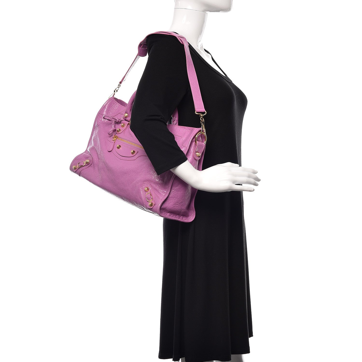 Balenciaga Agneau Giant 12 Gold Hardware City Rose Berlingot 2 of 11
