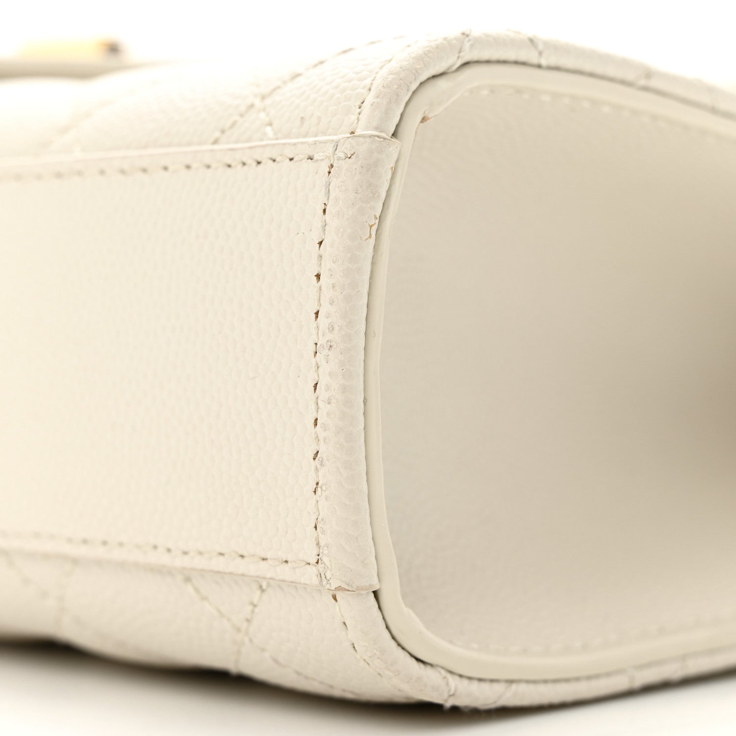Saint Laurent Grain De Poudre Textured Mixed Matelasse Medium Triquilt Monogram Satchel Porcellana 11 of 18