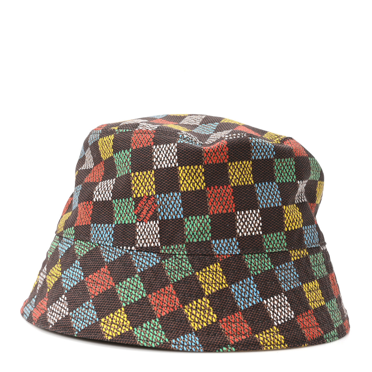 Louis Vuitton Damier LV Vers Reversible Bucket Hat Brown 4 of 7