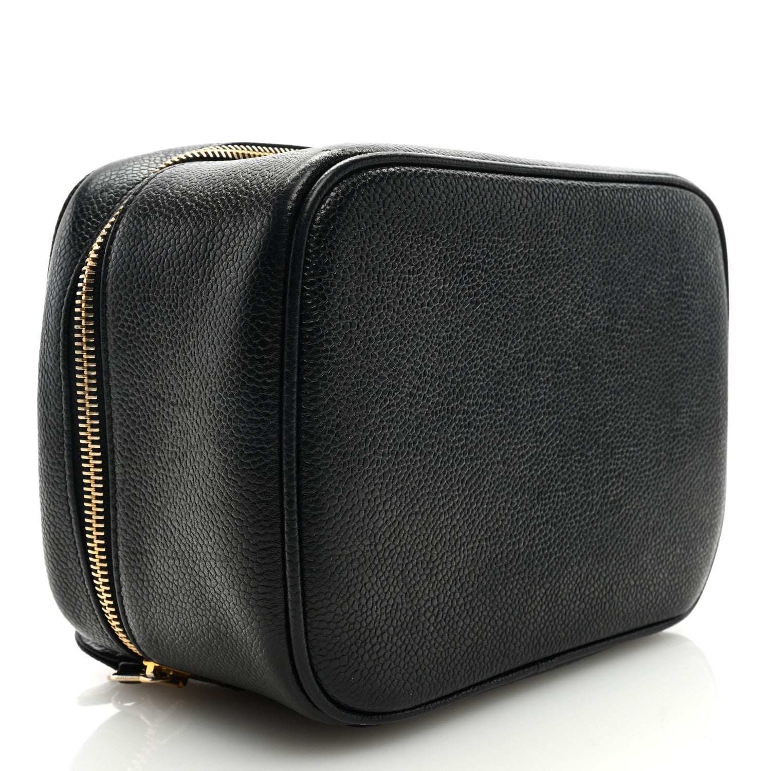 Chanel Caviar Vanity Cosmetic Case Black 4 of 7