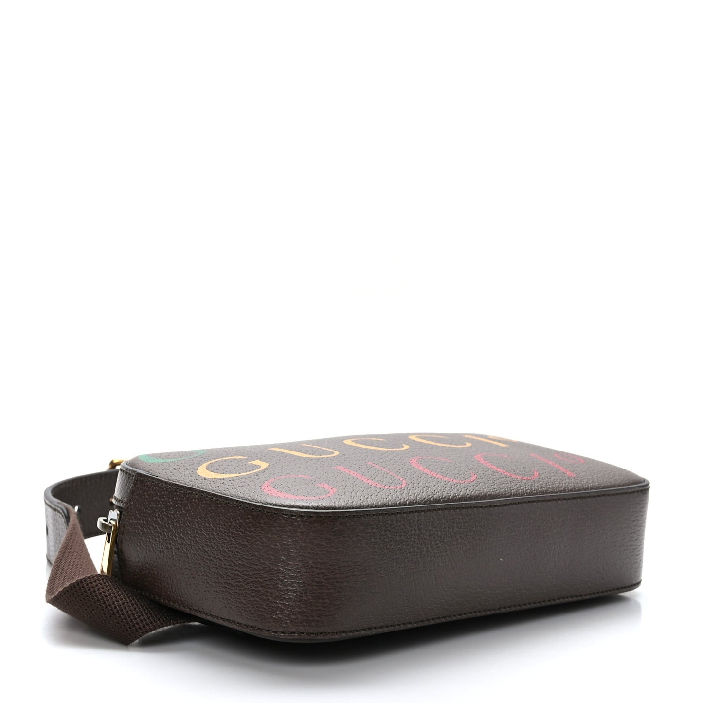 Textured Dollar Calfskin Gucci 100 Aria Belt Bag 90 36 New Acero Multicolor