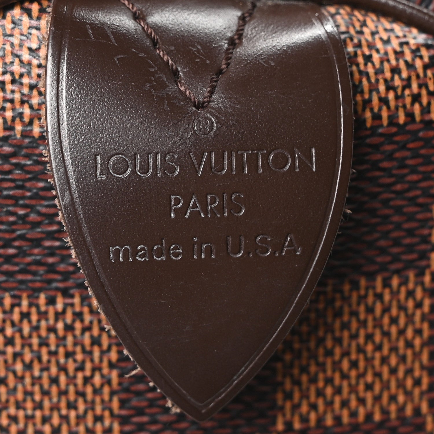 Louis Vuitton Damier Ebene Speedy 30 6 of 9