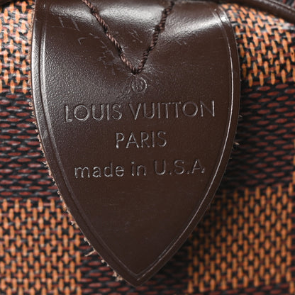 Louis Vuitton Damier Ebene Speedy 30 6 of 9