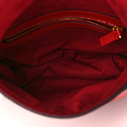 Tom Ford Grained Calfskin Medium Jennifer Crossbody Red 5 of 11