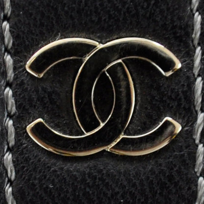 Chanel Lambskin Vertical Quilted Mademoiselle Yen Wallet Black 6 of 11
