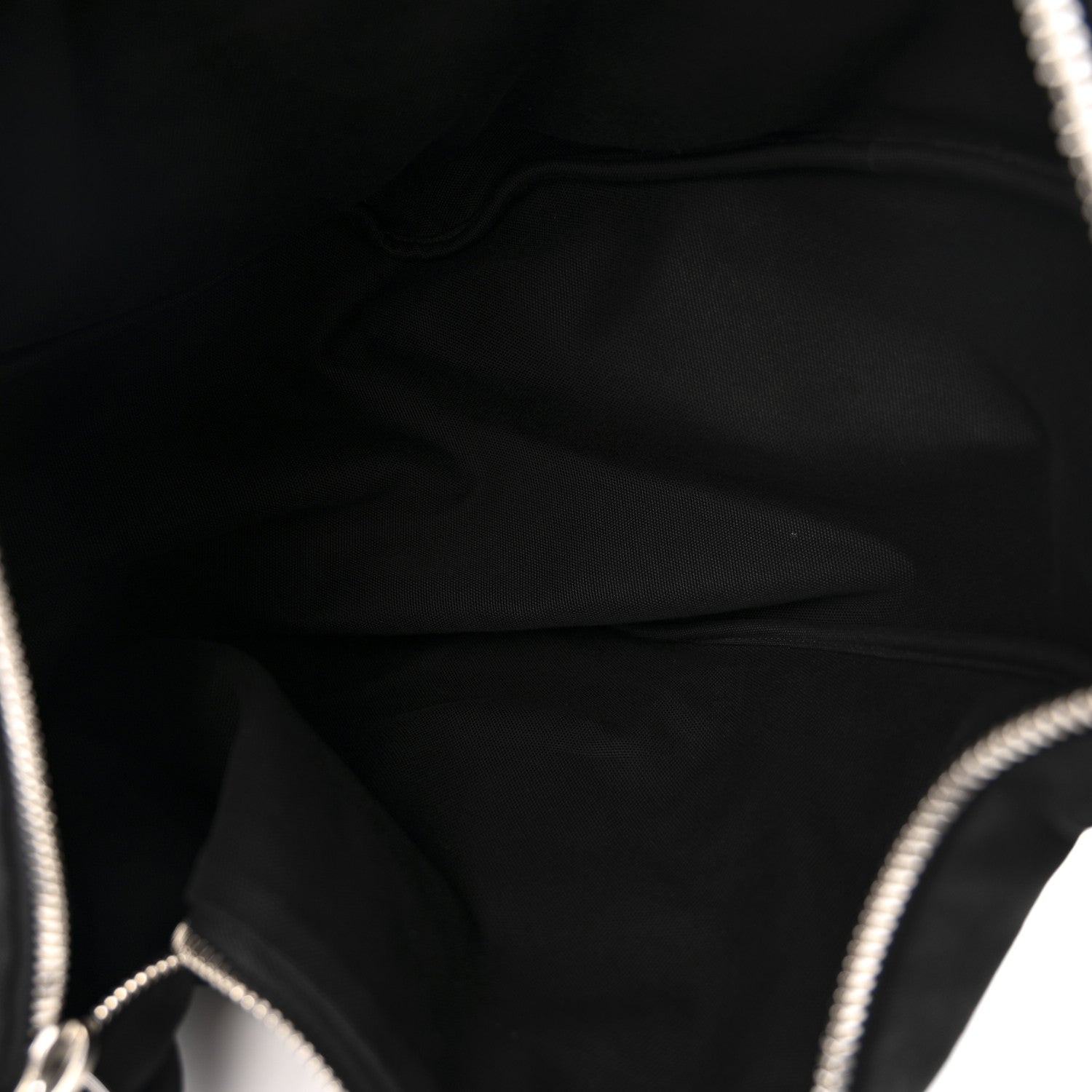 Prada Canapa Triangle Shoulder Bag Black 5 of 11