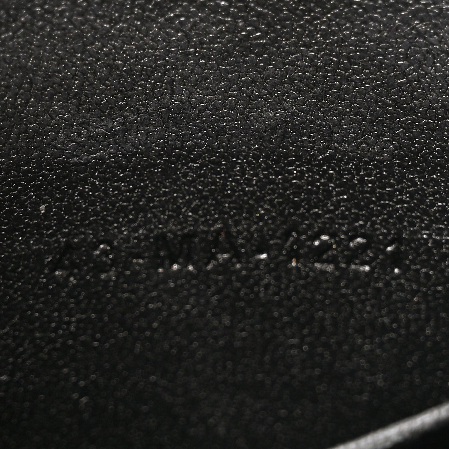 Calfskin Cannage Caro Zipped Pouch With Chain Black