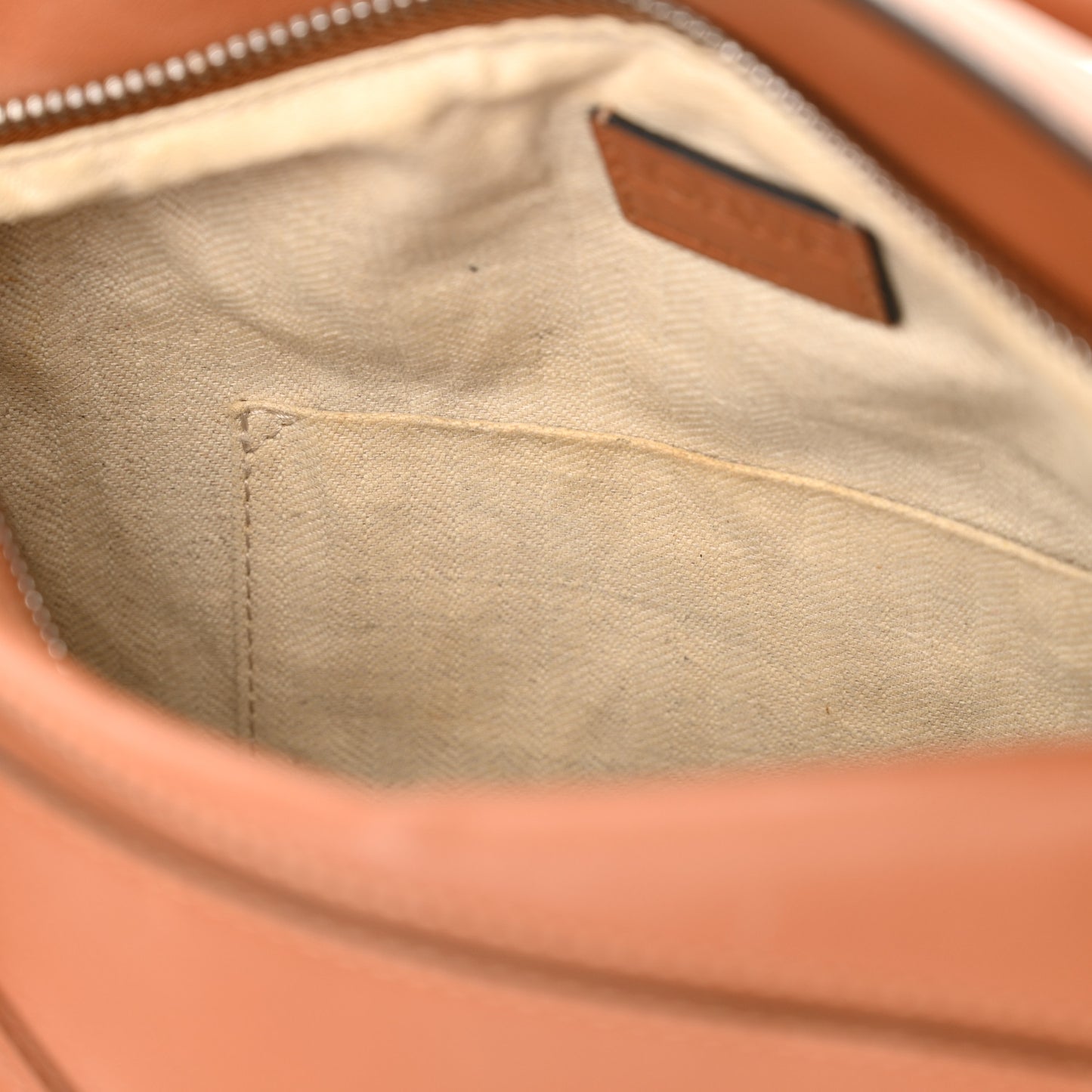 Calfskin Small Puzzle Bag Tan