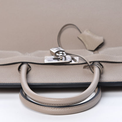 Hermes Togo Birkin 40 Gris Tourterelle 11 of 31