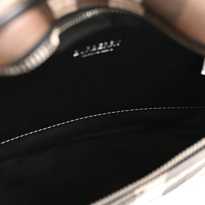 Burberry E-canvas Check Bum Bag Dark Birch Brown 5 of 11