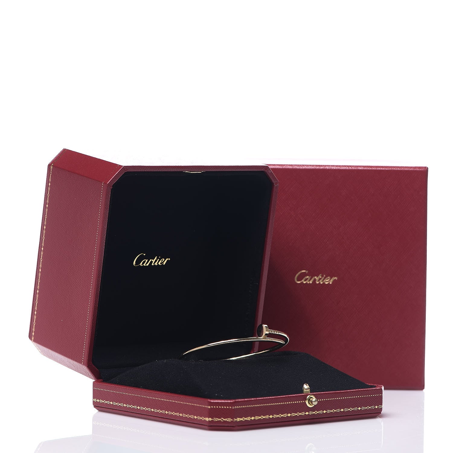 Cartier 18K Yellow Gold Small Juste Un Clou Bracelet 19 4 of 4