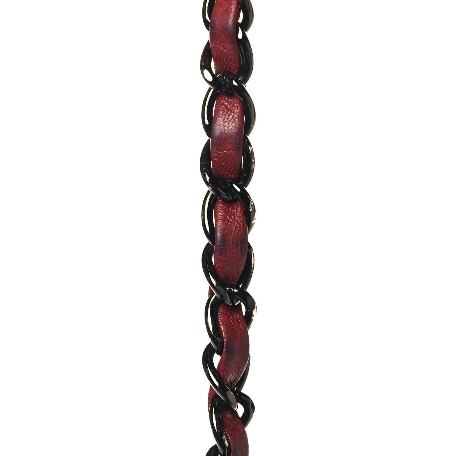 Chanel Lambskin Vertical Stitch Jumbo Single Flap Dark Red 16 of 16
