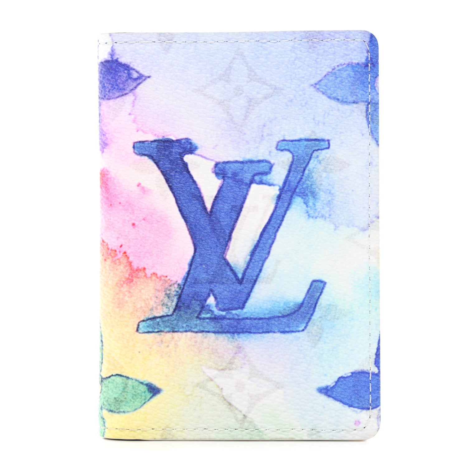 Louis Vuitton Monogram Watercolor Pocket Organizer NM Multicolor 1 of 7