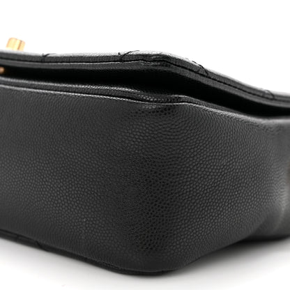 Chanel Caviar Quilted Small Fashion Therapy Flap Bag Black 10 of 11
