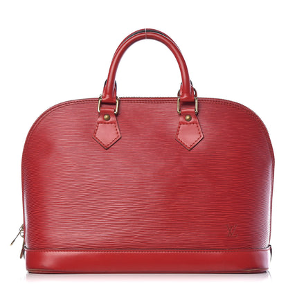 Louis Vuitton Epi Alma PM Castillan Red 1 of 30