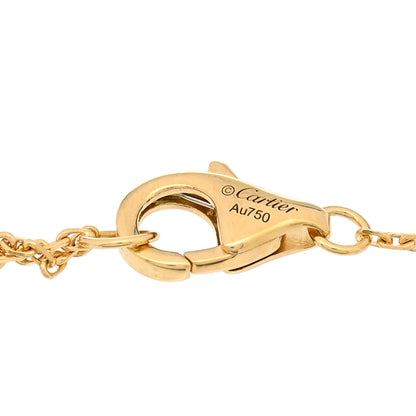 Cartier 18K Yellow Gold Diamond XS D'Amour Bracelet 4 of 5