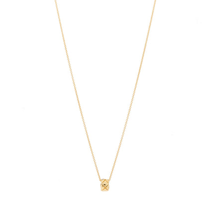Chanel 18K Yellow Gold Coco Crush Round Pendant Necklace 1 of 9