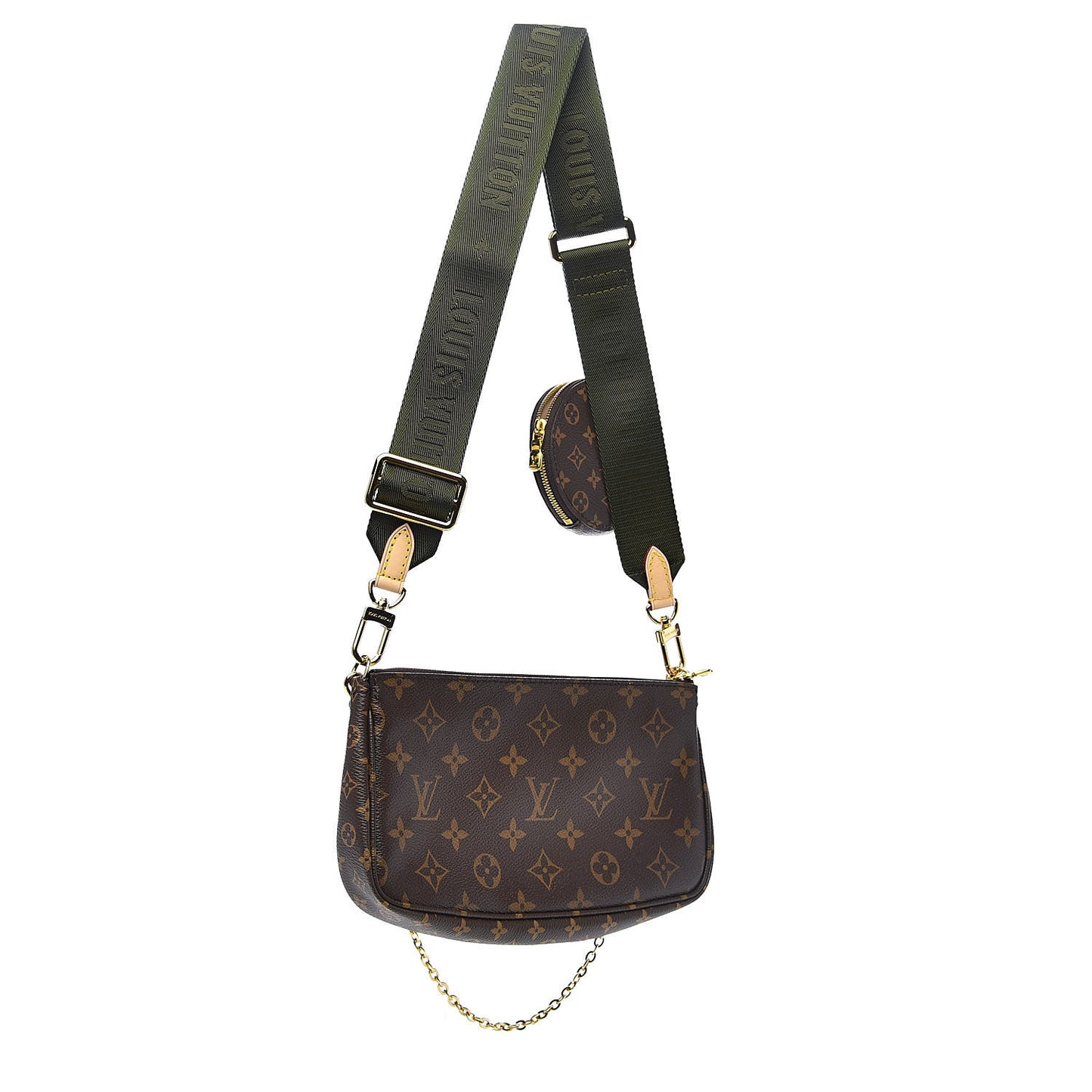 Monogram Multi Pochette Accessories Kaki