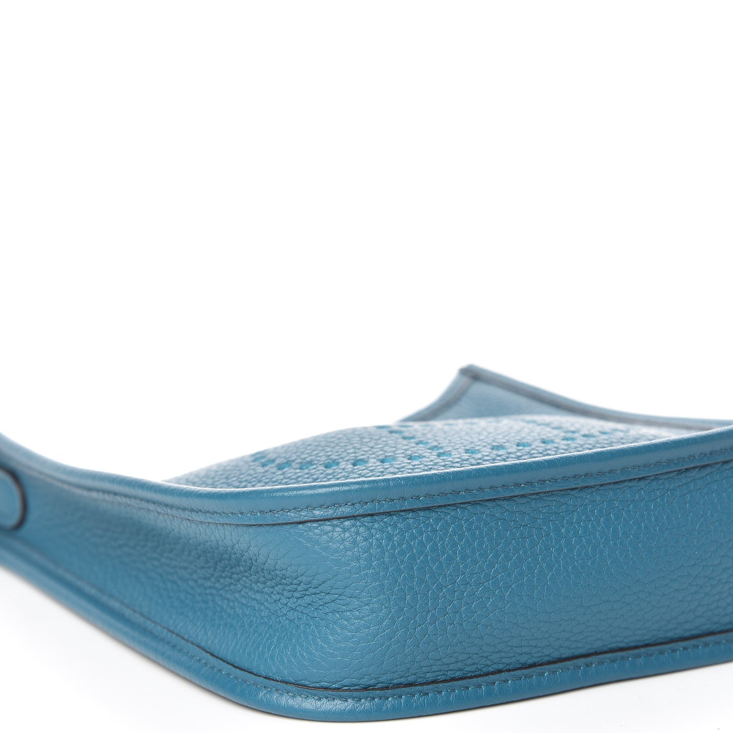 Hermes Taurillon Clemence Amazone Evelyne TPM Bleu Izmir Malachite 9 of 12