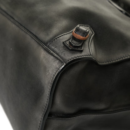 Balenciaga Used Calfskin Rust Hardware Neo Classic City Black 12 of 14