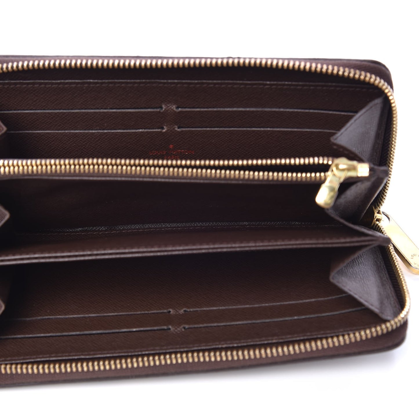 Damier Ebene Zippy Wallet