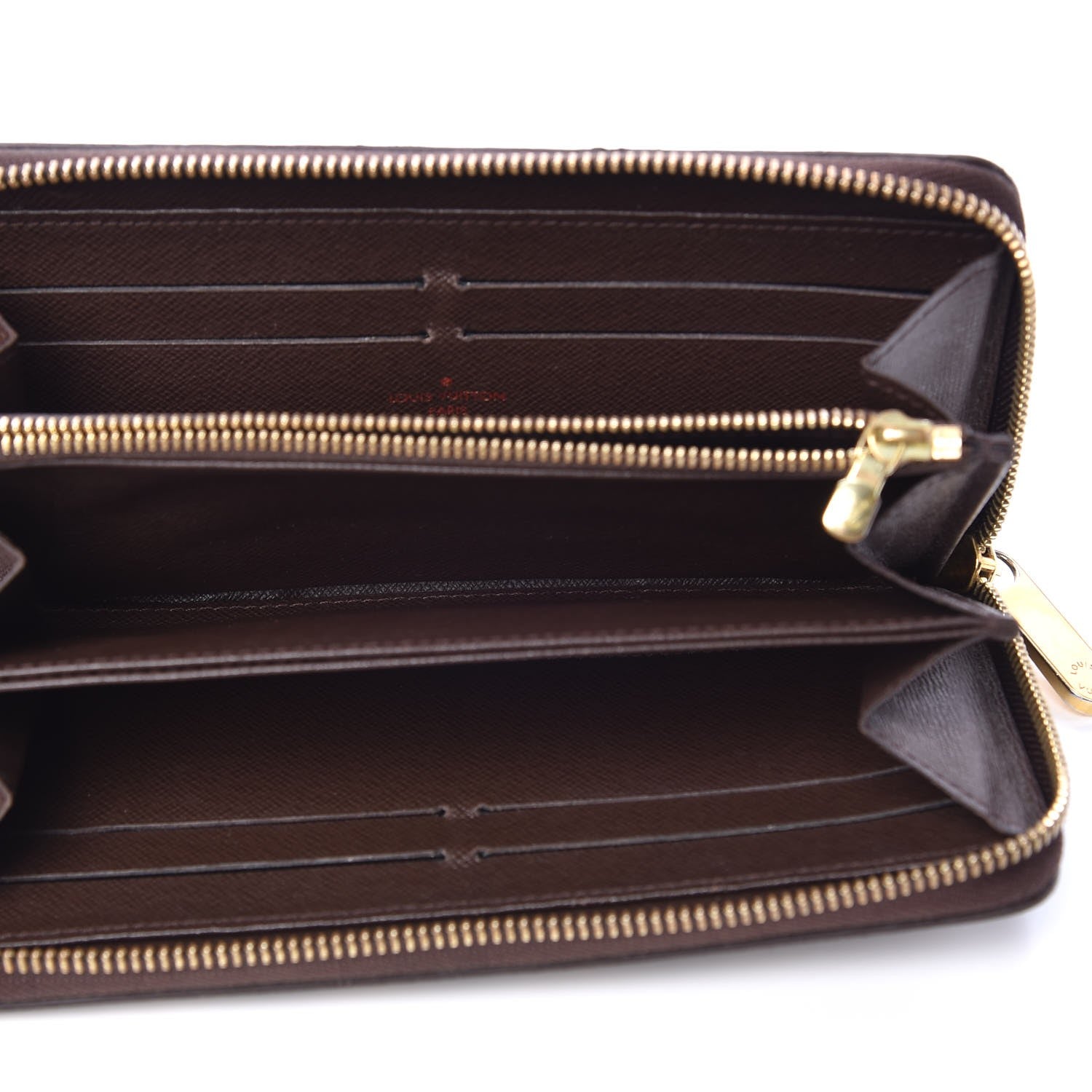 Louis Vuitton Damier Ebene Zippy Wallet 5 of 9