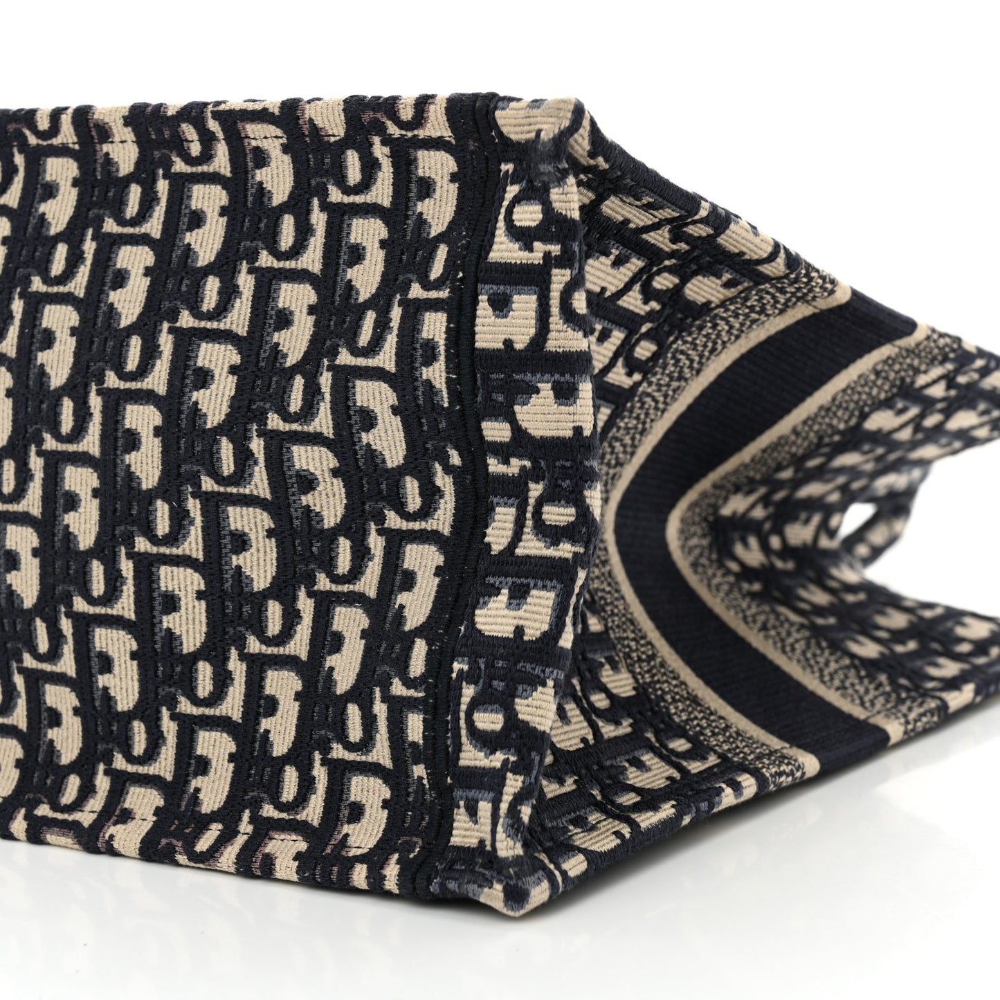 Oblique Medium Book Tote Blue Multicolor