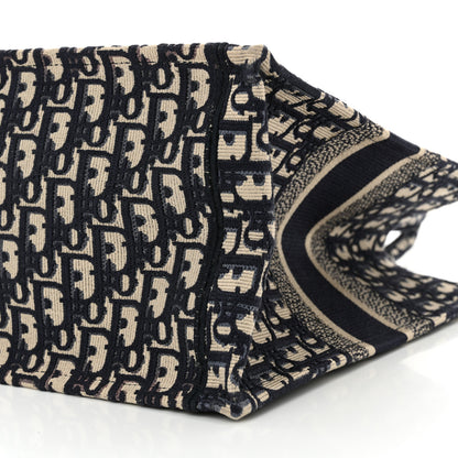 Christian Dior Oblique Medium Book Tote Blue Multicolor 10 of 13