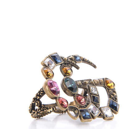Gucci Crystal Double G Ring S Multicolor 4 of 6