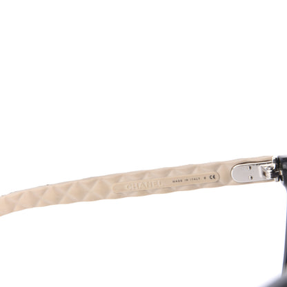 Chanel Quilted CC Sunglasses 5288-Q Black Tan 5 of 8