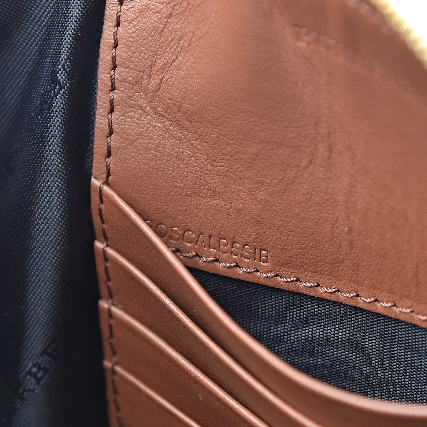 Haymarket Check Peyton Crossbody Clutch Bag Toffee