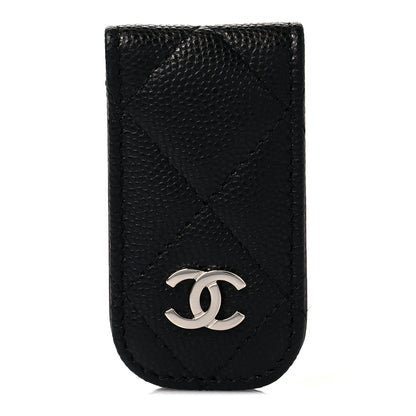 Chanel Caviar Quilted Money Clip Black 1 of 9