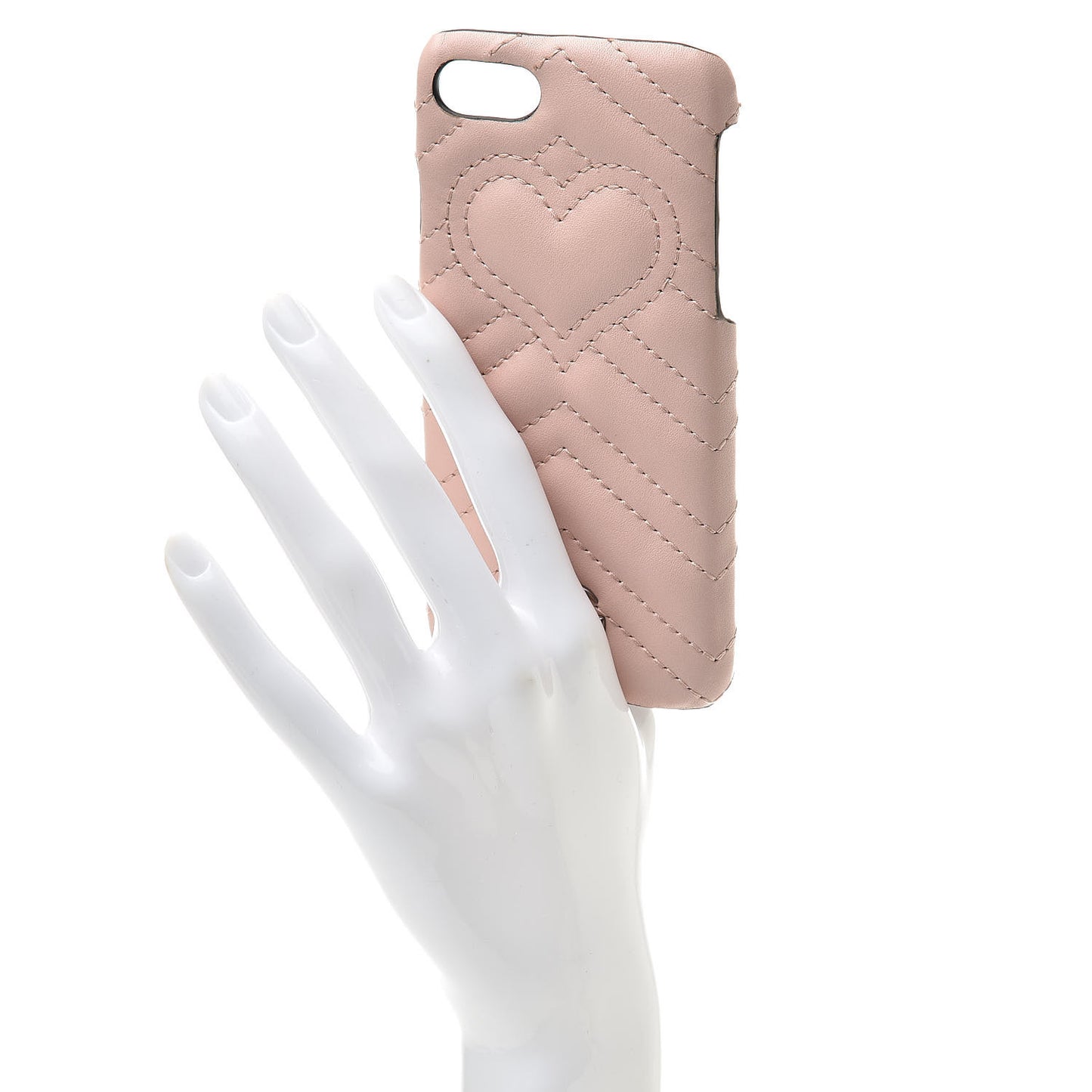 Calfskin Matelasse Marmont iPhone 7 Case Pink