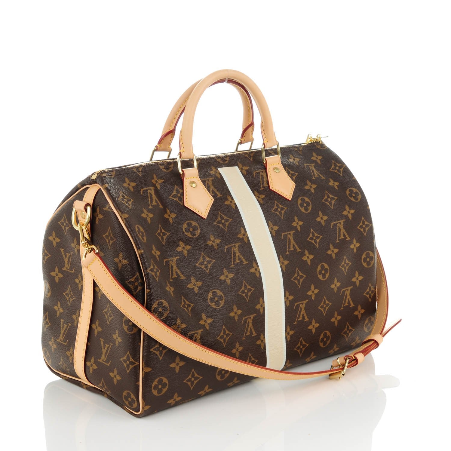 Louis Vuitton Monogram My LV Heritage Speedy Bandouliere 35 Ivory White 3 of 7