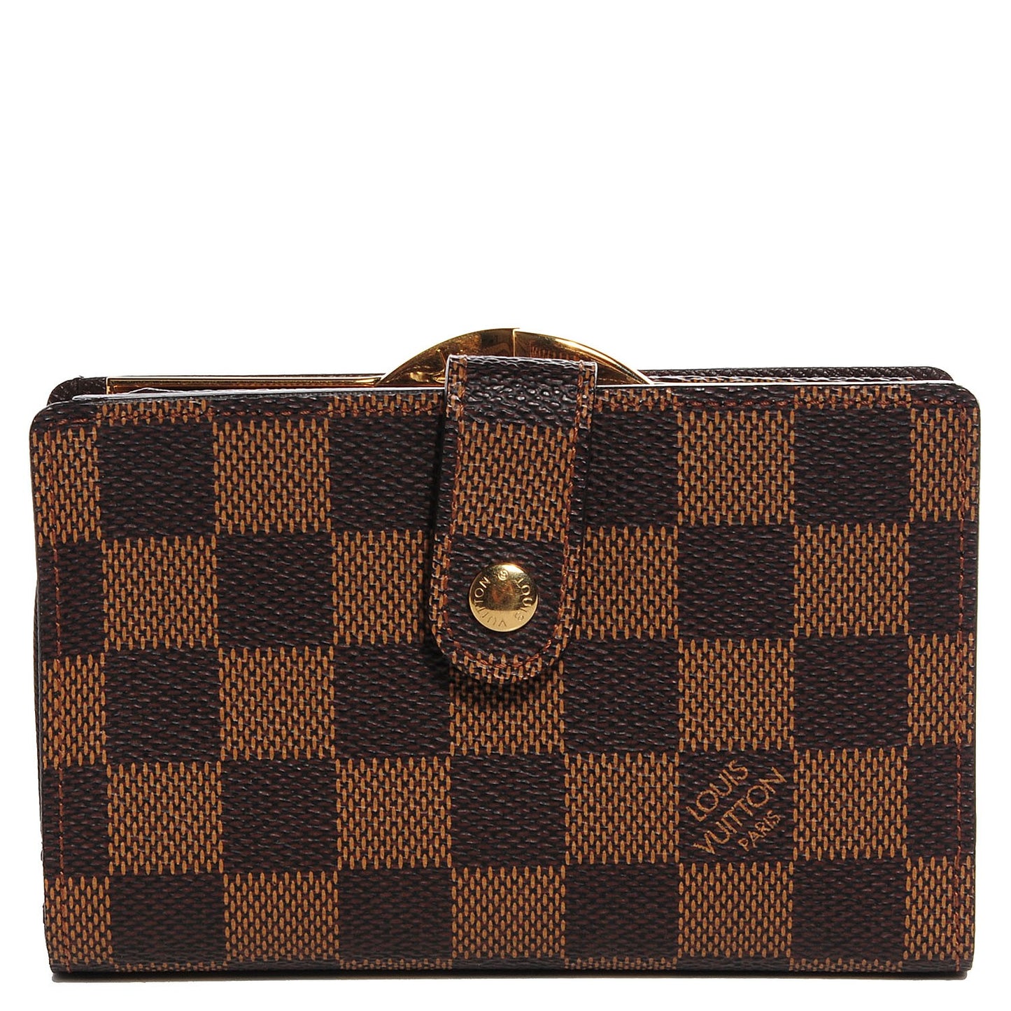 Damier Ebene French Purse Wallet