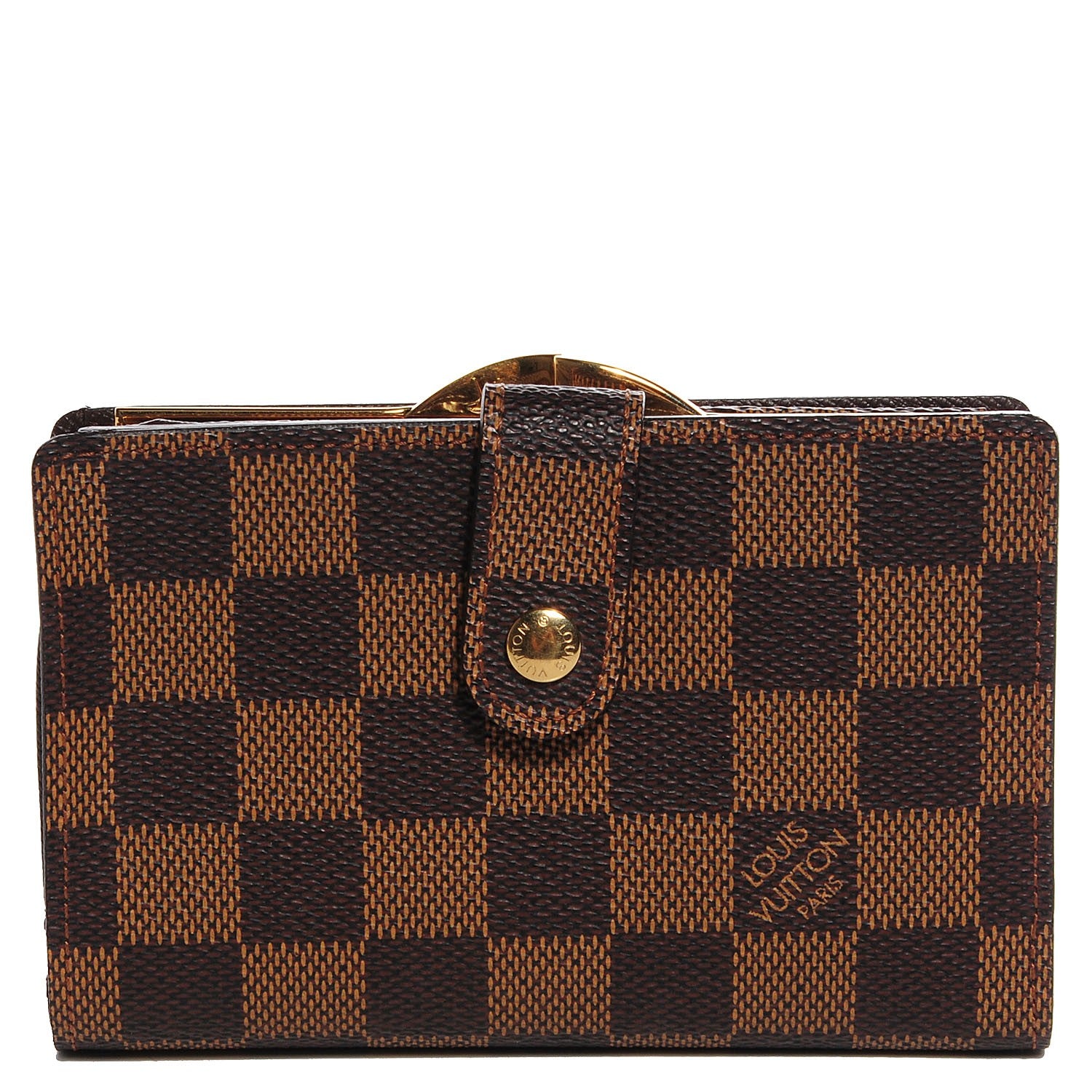 Louis Vuitton Damier Ebene French Purse Wallet 1 of 8