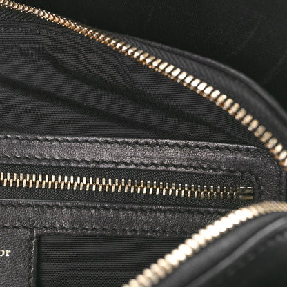 Christian Dior Lambskin Cannage Small Dior Soft Zipped Shopping Tote Black 12 of 12