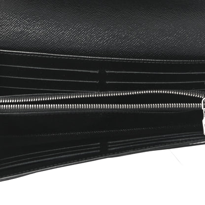 Louis Vuitton Epi Louise Wallet Black 5 of 10