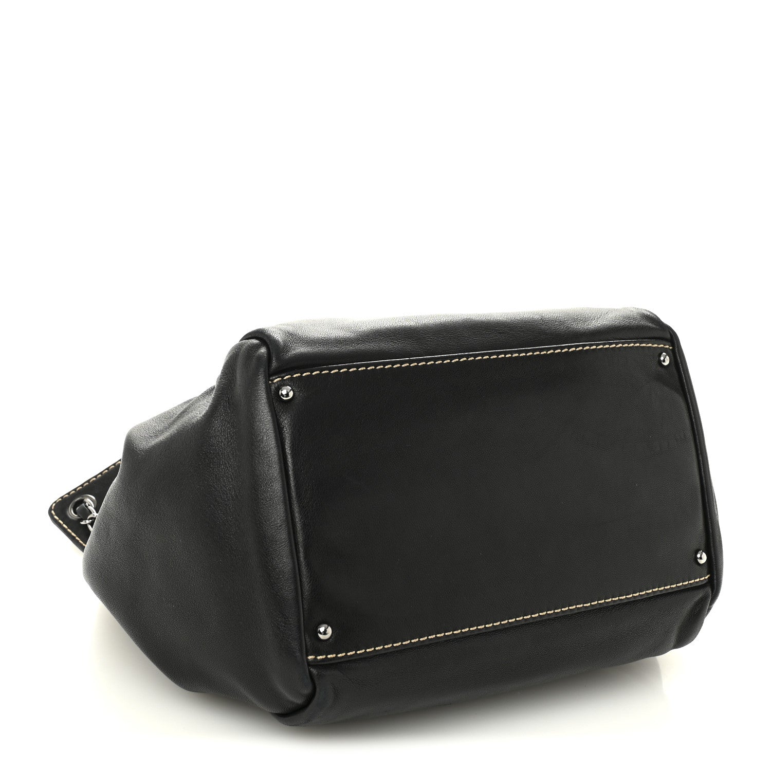 Chanel Lambskin Lax Accordion Shoulder Bag Black 4 of 11