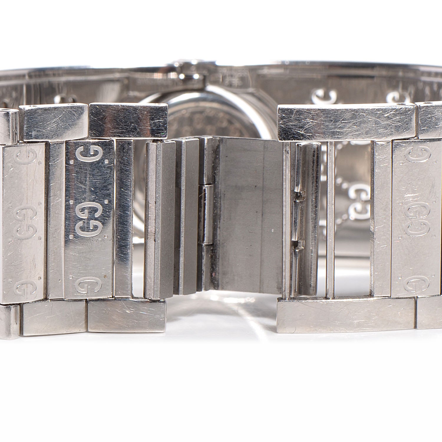 Gucci Stainless Steel Mother of Pearl 23mm Twirl Quartz Watch 4 of 10