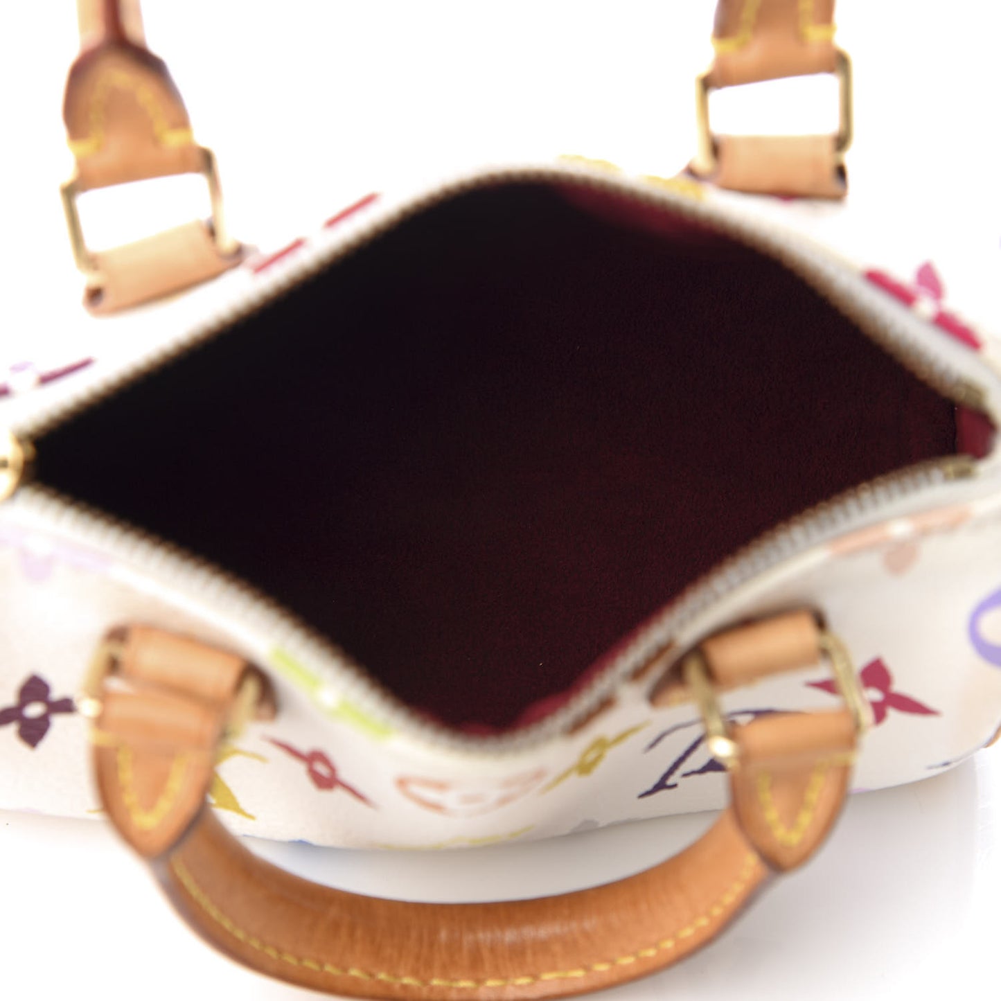 Monogram Multicolor Mini Sac HL Speedy White