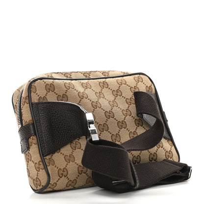Gucci Monogram Belt Bag Dark Brown 3 of 9