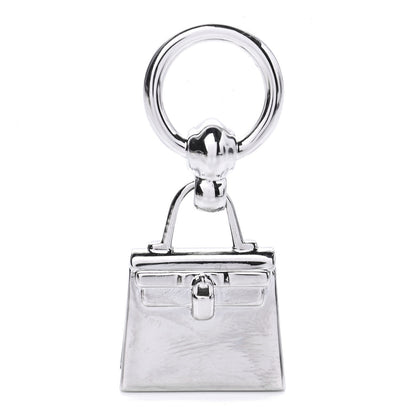 Hermes Palladium Mini Kelly Twilly Ring 1 of 3
