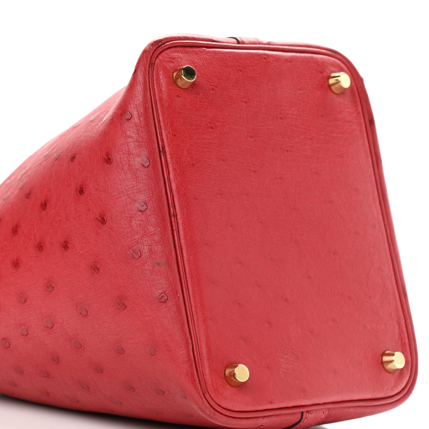 Ostrich Picotin Lock 18 Rouge Vif